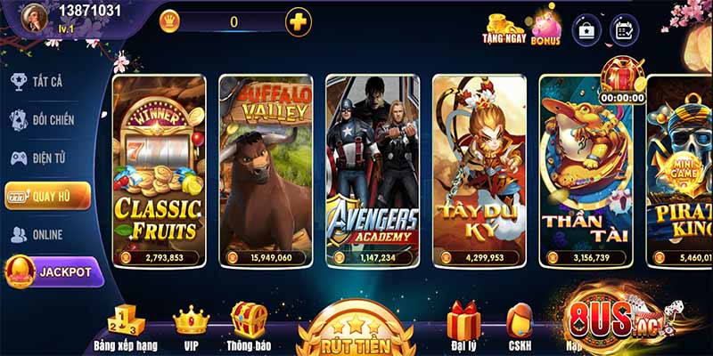 Tham gia vào những vòng quay kịch tính với Slot Game Machine